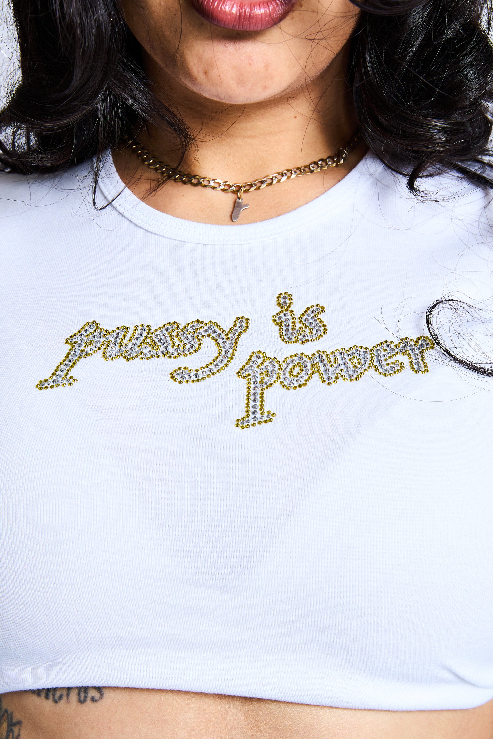 Pussy is Power Crop Tops